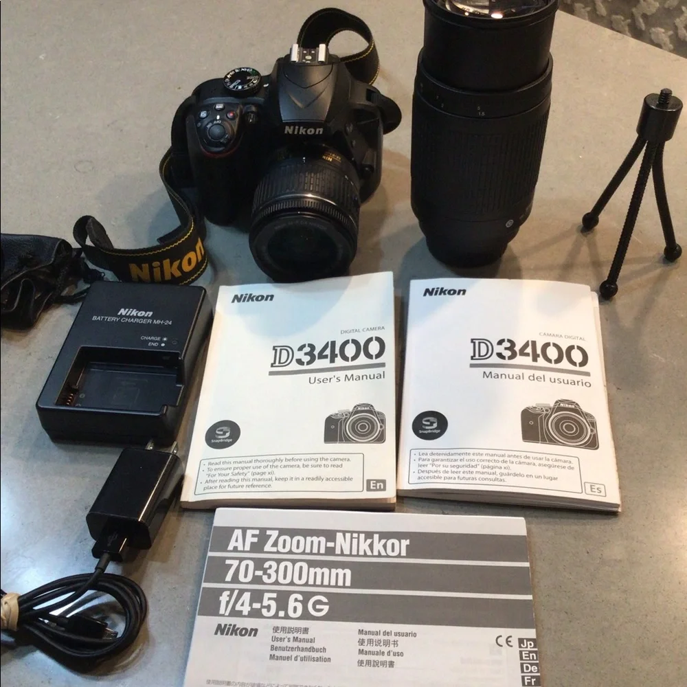 Nikon camera d3400